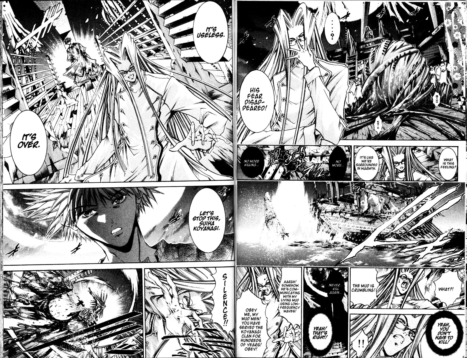 Get Backers Chapter 195 page 8 - Chapter 195: Act X: The Eternal Bond (34): The Babe Unborn vs. The Mud Men