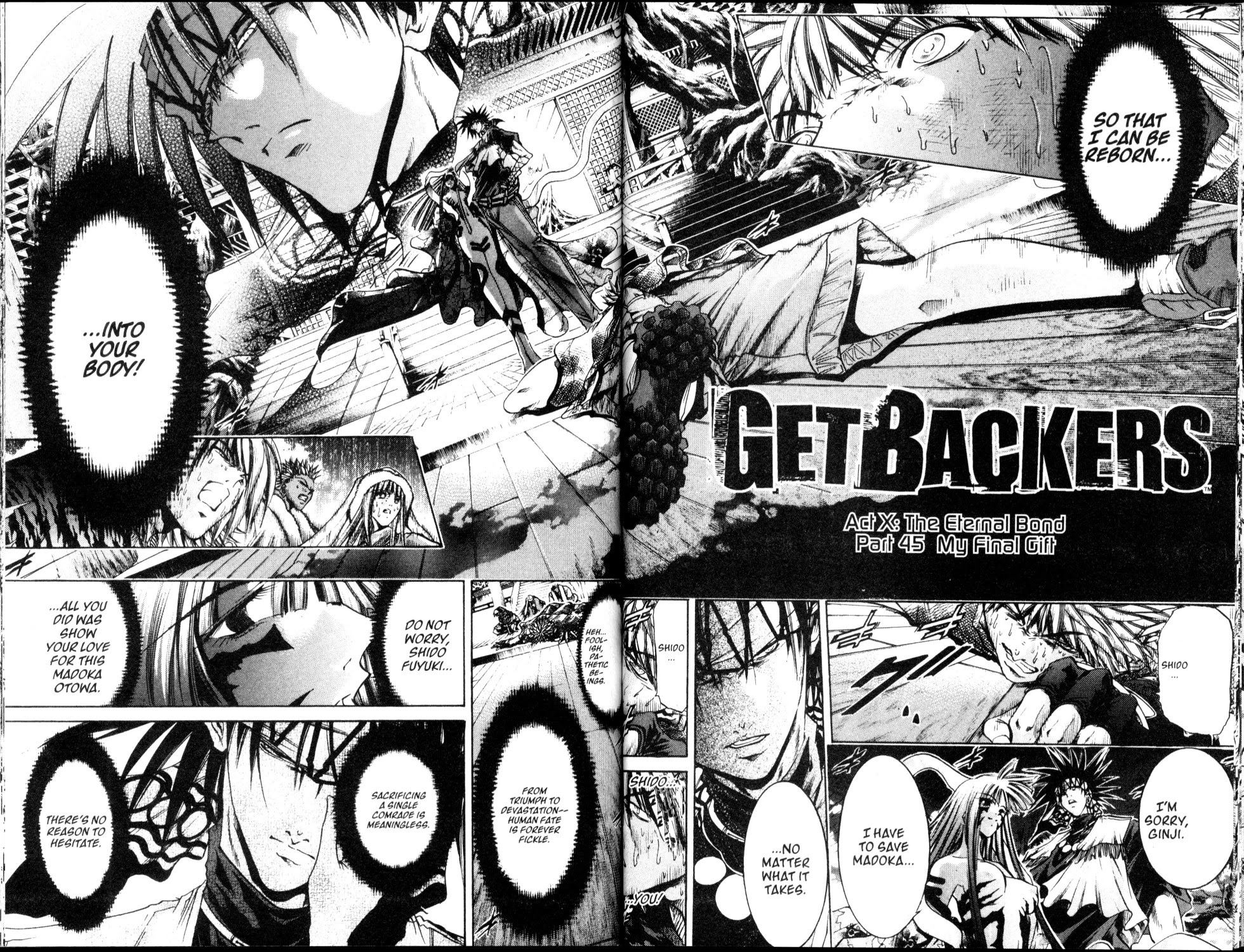 Get Backers Chapter 206 page 2 - Chapter 206: Act X: The Eternal Bond (45): My Final Gift