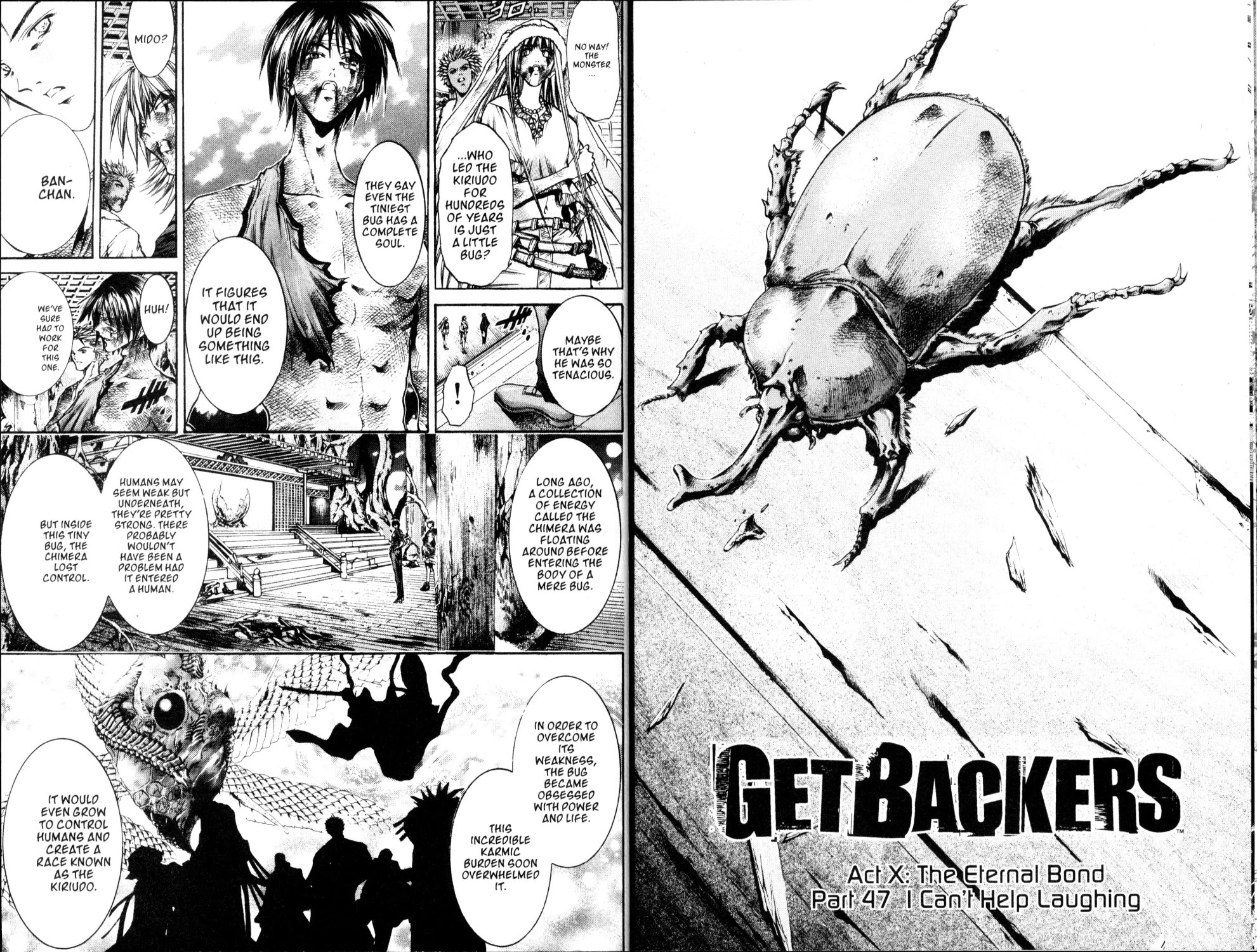 Get Backers Chapter 208 page 10 - Chapter 208: Act X: The Eternal Bond (47): I Can't Help Laughing