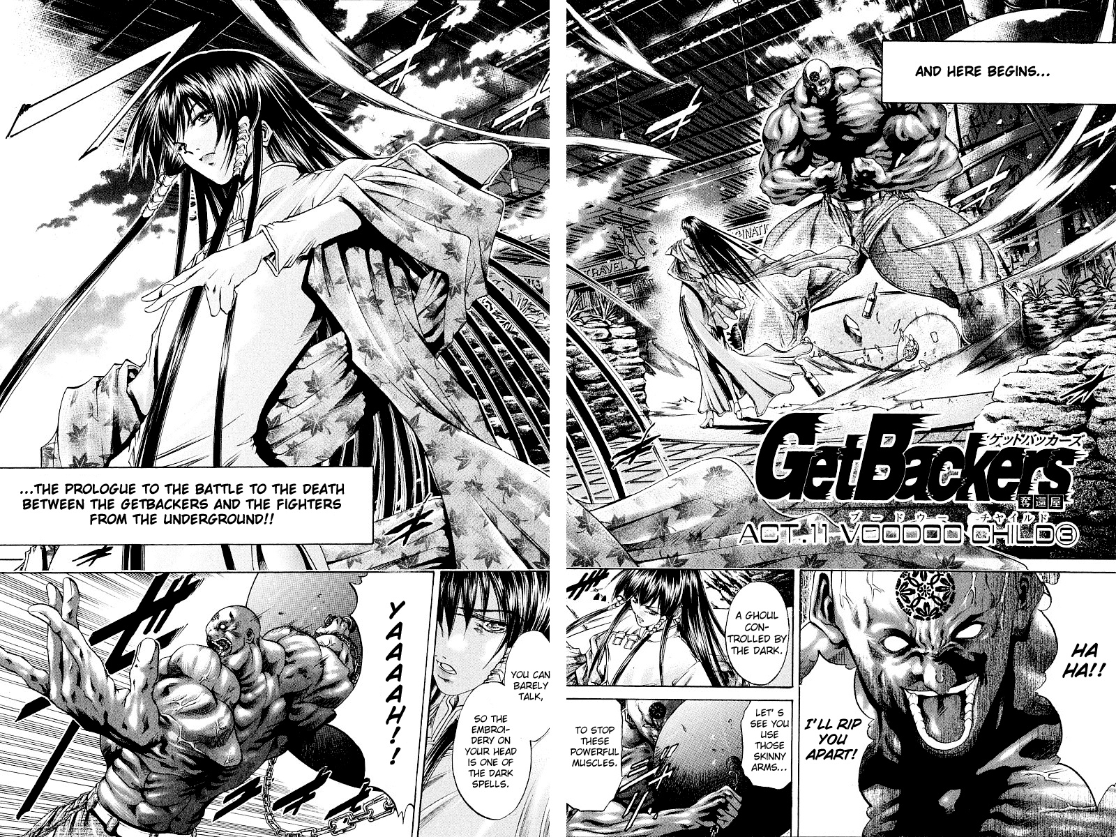 Get Backers Chapter 231 page 2 - Chapter 231: Act XI: Voodoo Child (3): The Cursed Power of the Black Thread