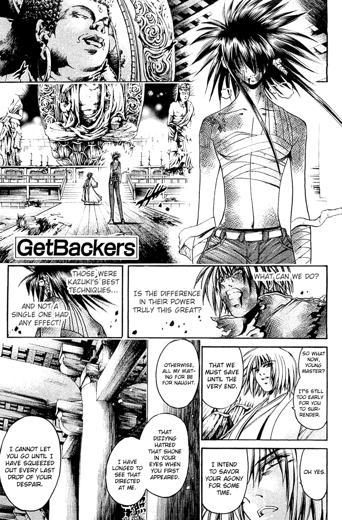 Get Backers Chapter 313 page 1 - Chapter 313: Act XII: Get Back the Lost Time (58)