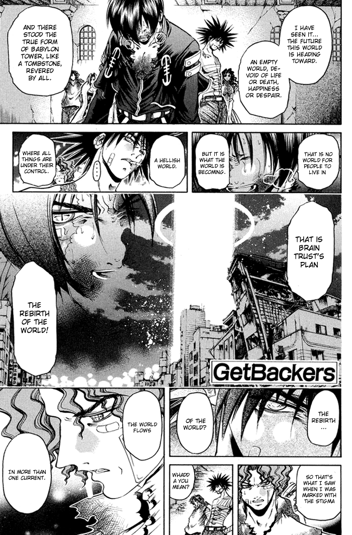 Get Backers Chapter 323 page 1 - Chapter 323: Act XII: Get Back the Lost Time (68)