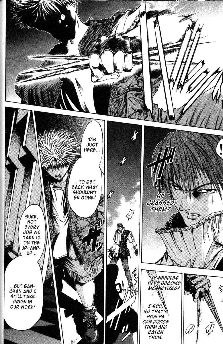 Get Backers Chapter 54 page 10 - Chapter 54: Act VI: Return to Infinity Fortress (19): Ginji vs. Juubei!