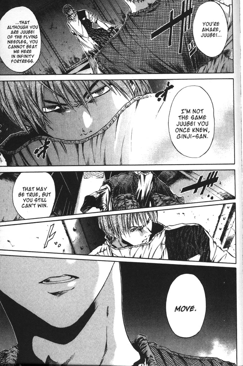 Get Backers Chapter 54 page 13 - Chapter 54: Act VI: Return to Infinity Fortress (19): Ginji vs. Juubei!