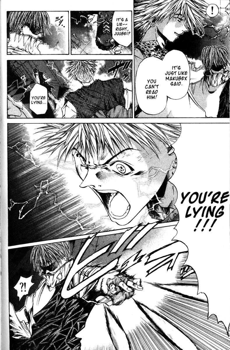 Get Backers Chapter 54 page 4 - Chapter 54: Act VI: Return to Infinity Fortress (19): Ginji vs. Juubei!
