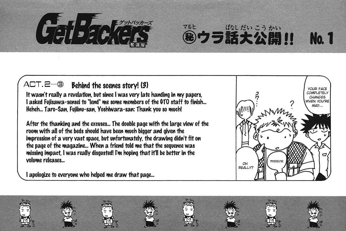 Get Backers Chapter 6 page 26 - Chapter 6: Act II: The Case Of The Lucky Cat [Get Beck The Moment] (3): Don’t Go Taking My Heart