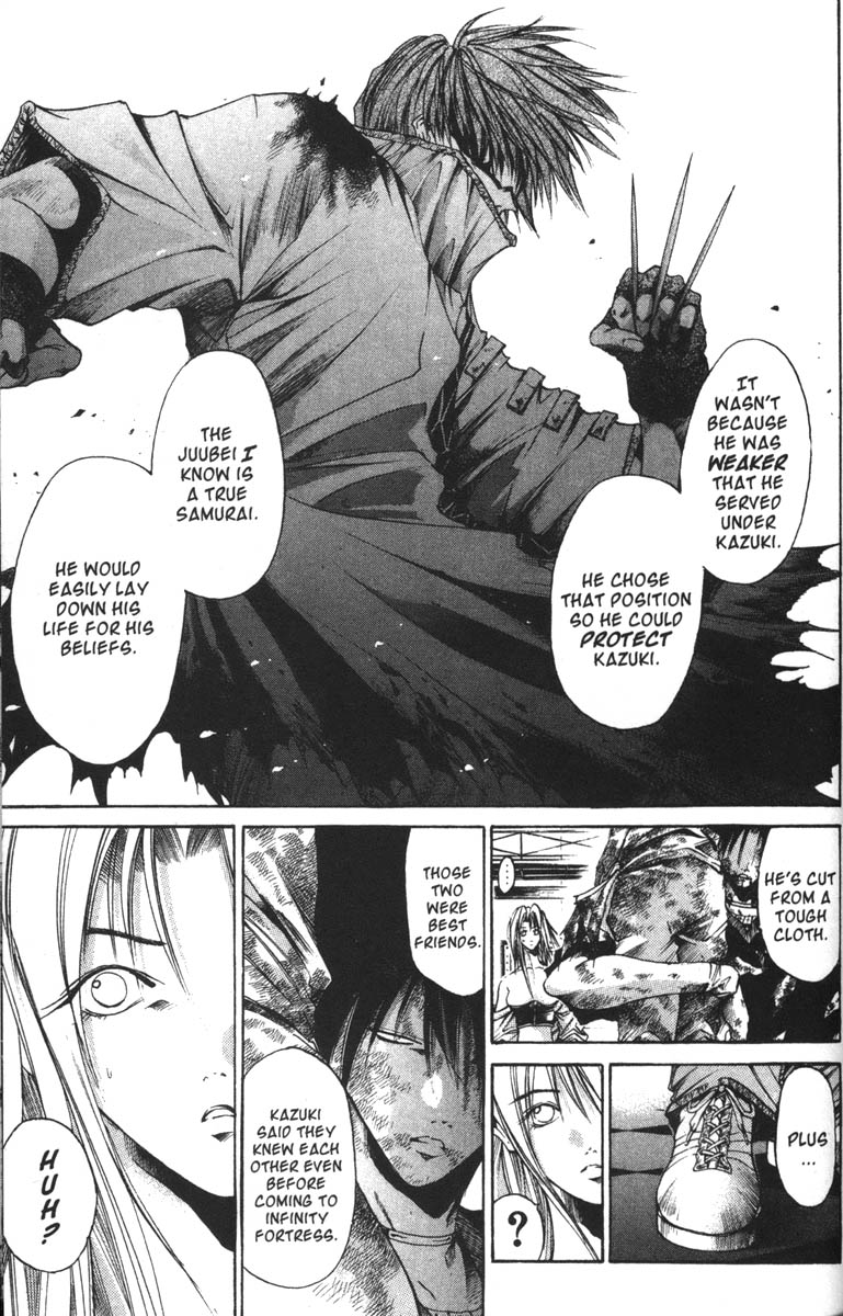 Get Backers Chapter 64 page 5 - Chapter 64: Act VI: Return to Infinity Fortress (29): Juubei's Secret Move!