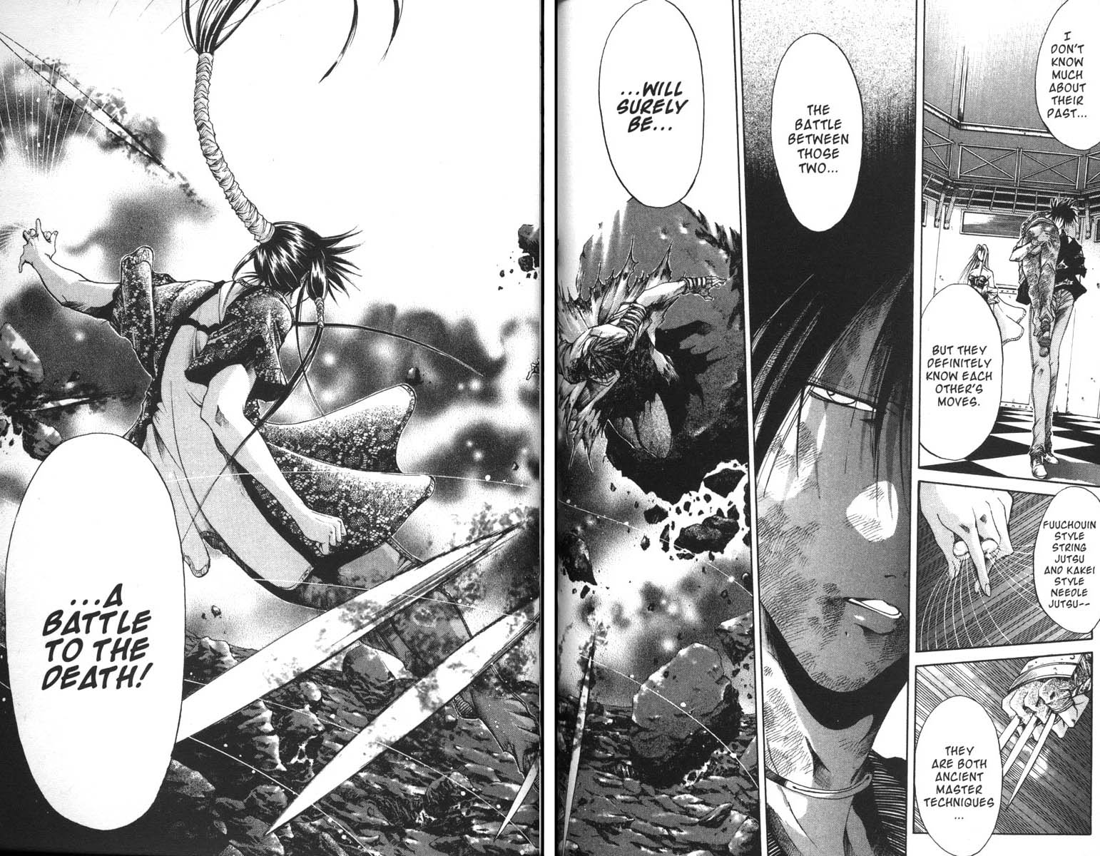 Get Backers Chapter 64 page 6 - Chapter 64: Act VI: Return to Infinity Fortress (29): Juubei's Secret Move!