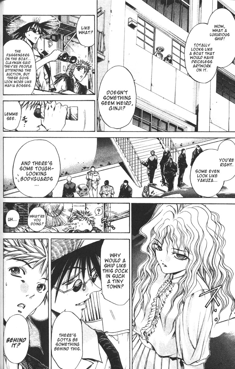Get Backers Chapter 90 page 12 - Chapter 90: Act VII: The Lost Arms of the Goddess (2): The Pros and Cons of Hitchhiking!
