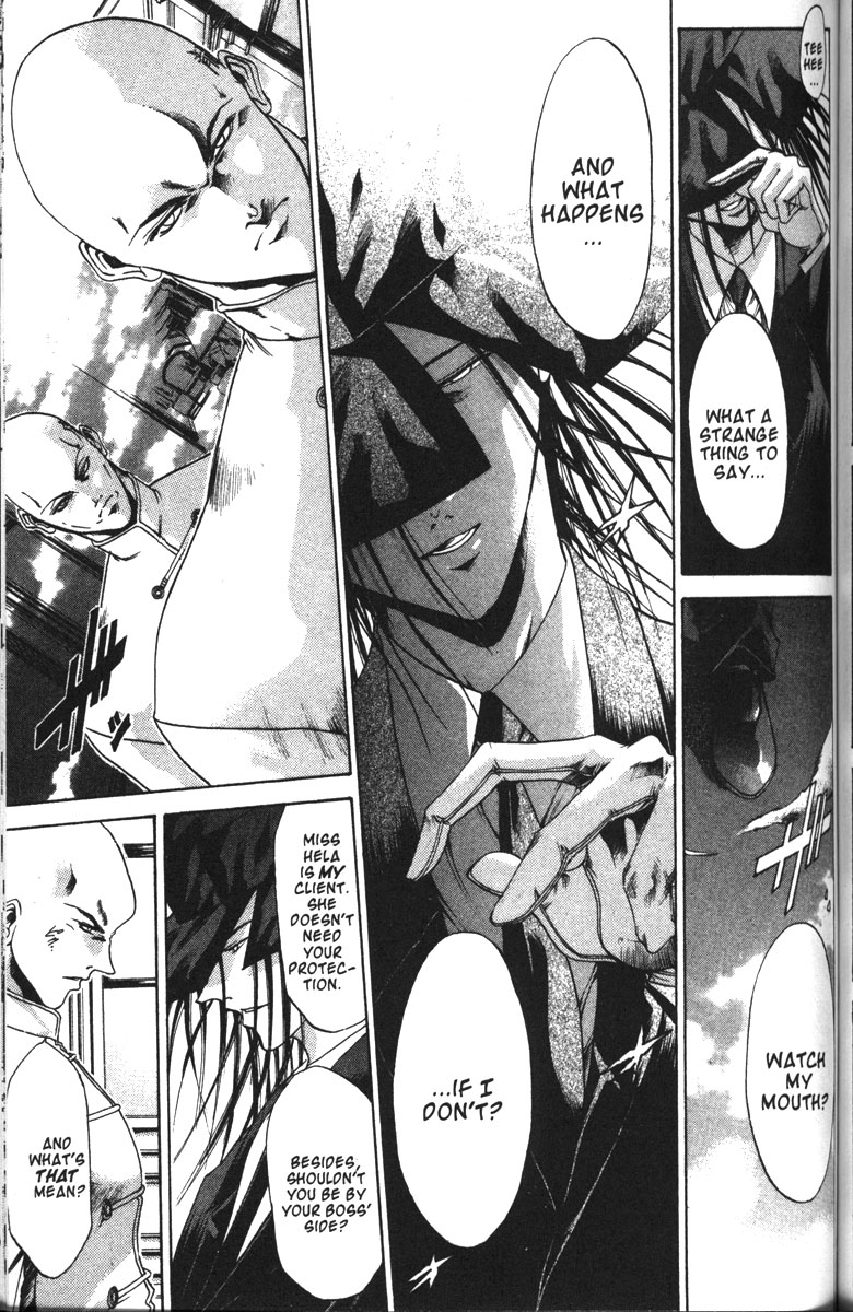 Get Backers Chapter 93 page 12 - Chapter 93: Act VII: The Lost Arms of the Goddess (5): Eating with the Enemy