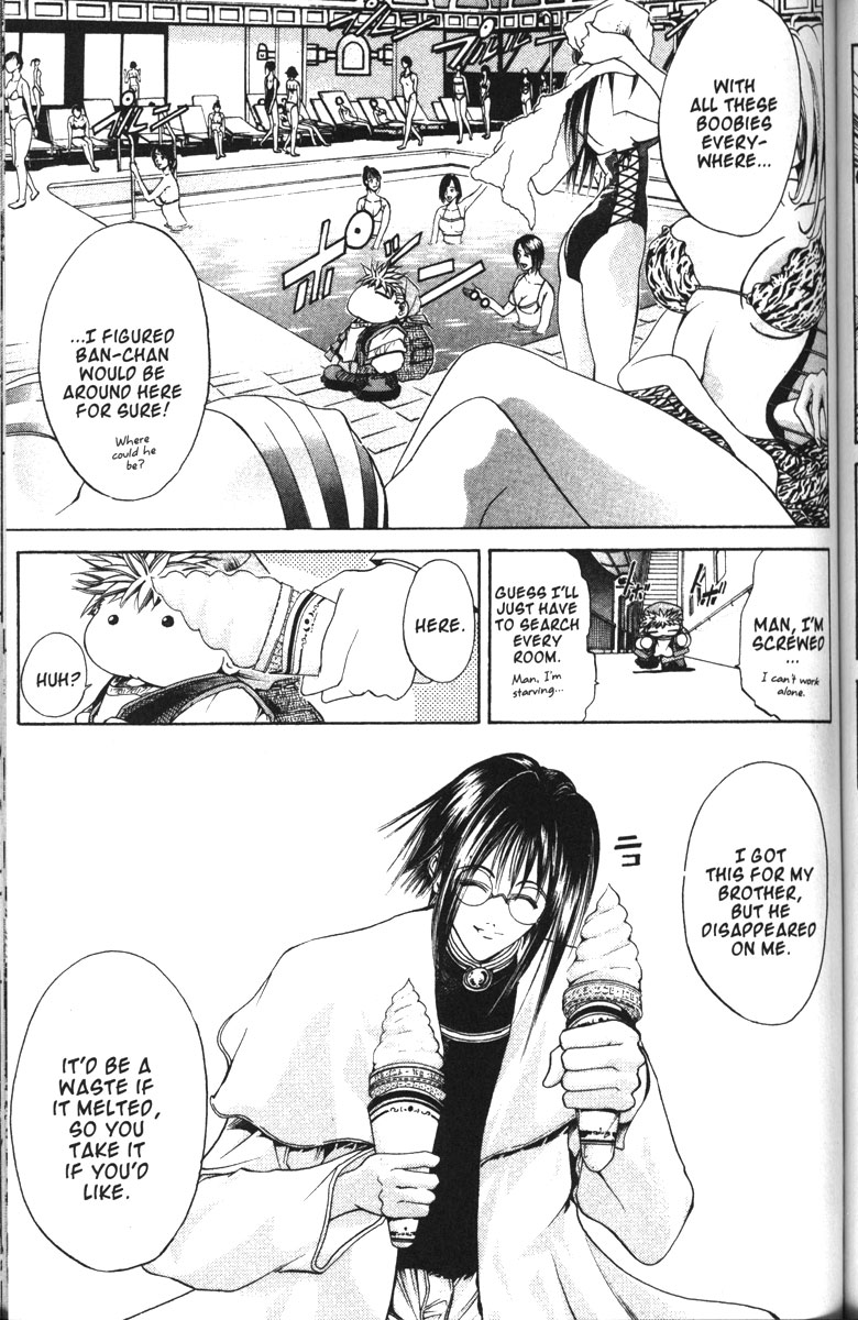 Get Backers Chapter 93 page 14 - Chapter 93: Act VII: The Lost Arms of the Goddess (5): Eating with the Enemy
