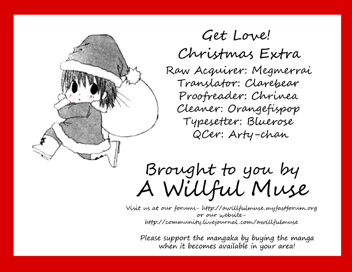 Get Love!! Chapter 28.1 page 1 - Chapter 28.1 : Christmas!!