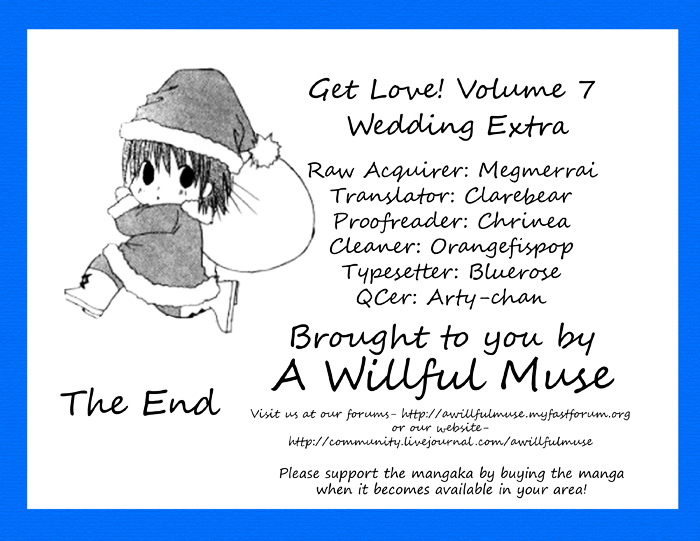 Get Love!! Chapter 28.3 page 1 - Chapter 28.3 : Get Wedding!! [End]