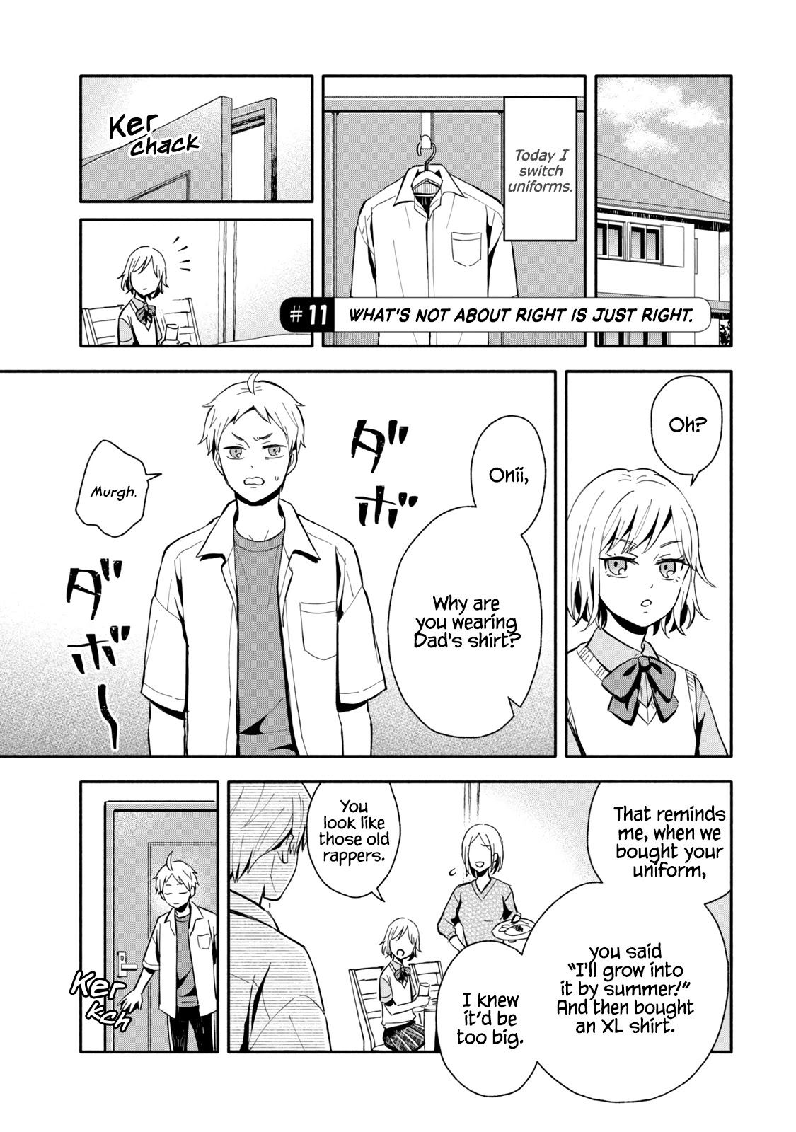 Get Married When You Grow Up! Chapter 11 page 1 - Chapter 11: What's Not About Right is Just Right