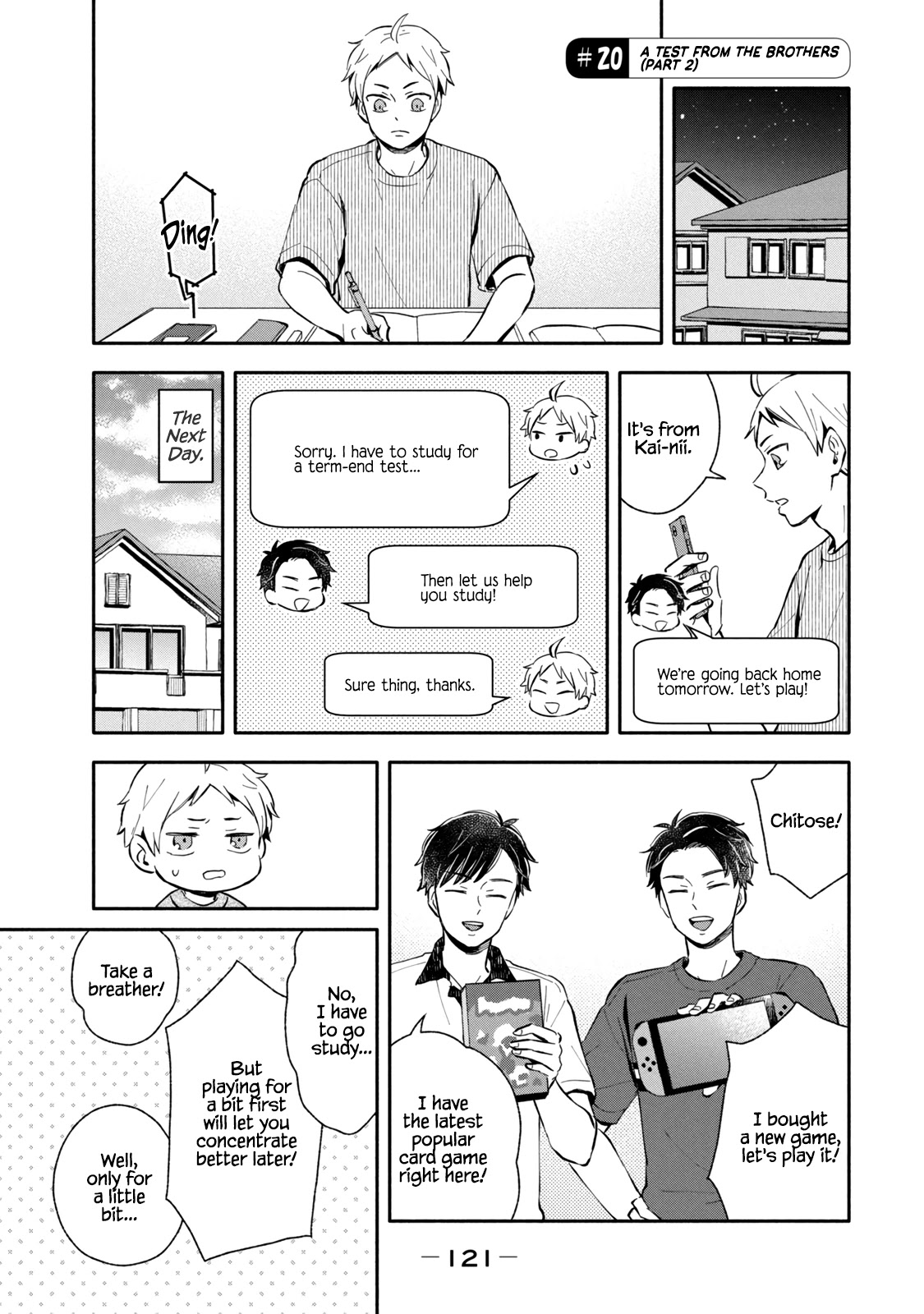 Get Married When You Grow Up! Chapter 20 page 1 - Chapter 20: A Test from The Brothers (Part 2)