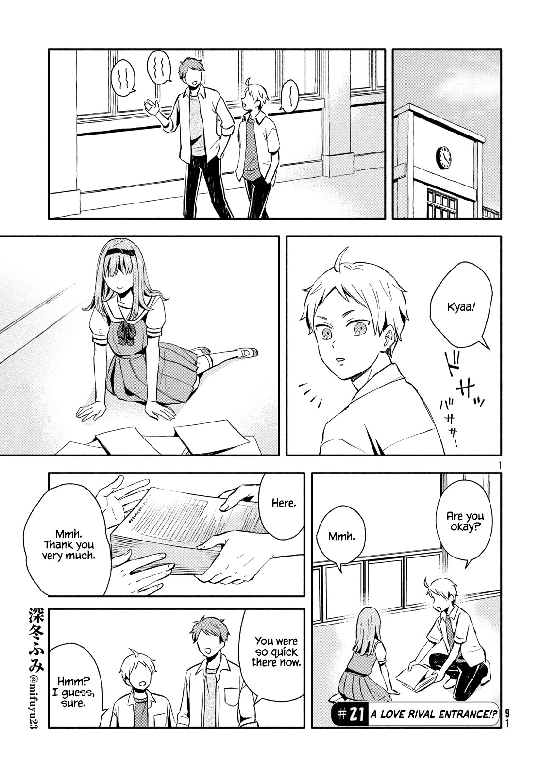 Get Married When You Grow Up! Chapter 21 page 1 - Chapter 21: A Love Rival Entrance!?