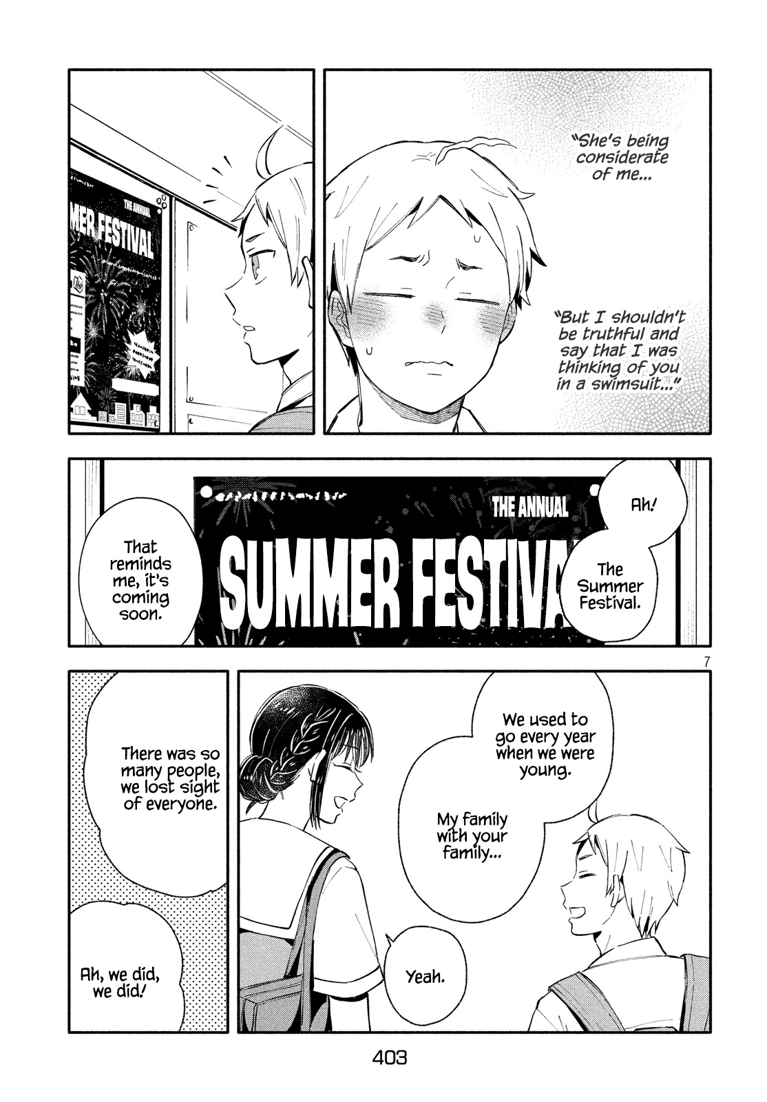 Get Married When You Grow Up! Chapter 24 page 7 - Chapter 24: Plans for the Summer Festival