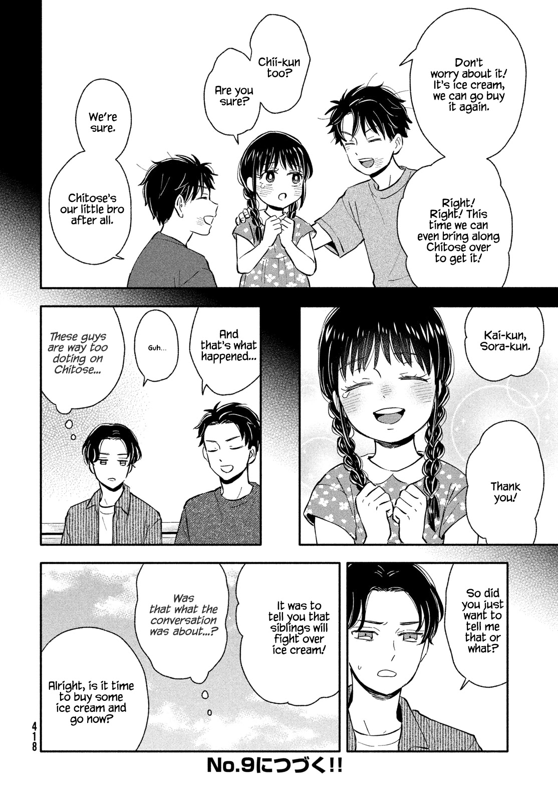 Get Married When You Grow Up! Chapter 27 page 12 - Chapter 27: The Relationship Between the Brothers and Ice Cream
