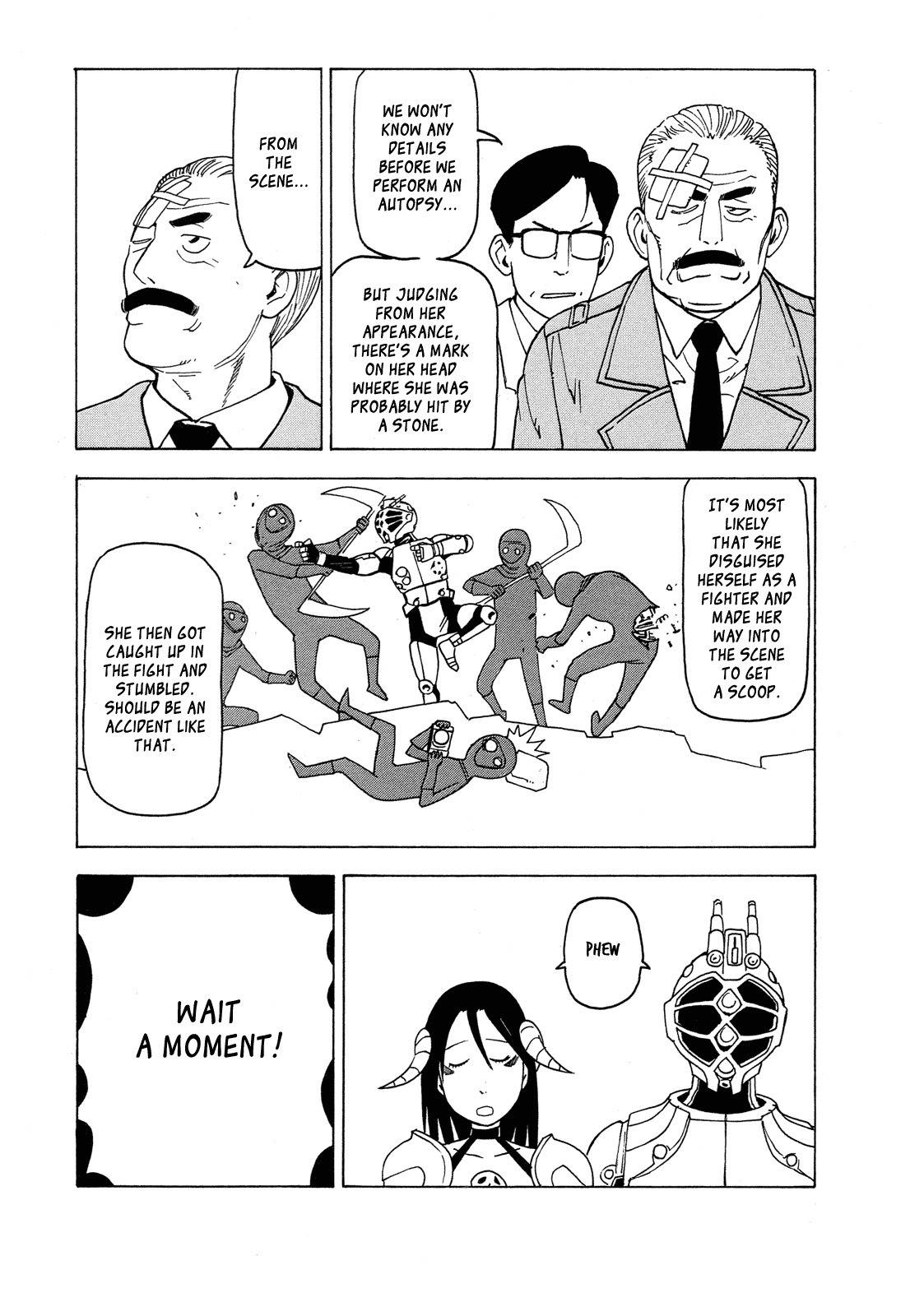 Getenrou Chapter 2 page 13 - Chapter 2: Space Officer vs. Detect
