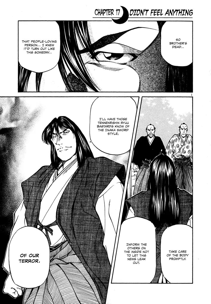 Getsu Seiki - Sayonara Shinsengumi Chapter 17 page 1 - Chapter 17: I Don't Feel Anything