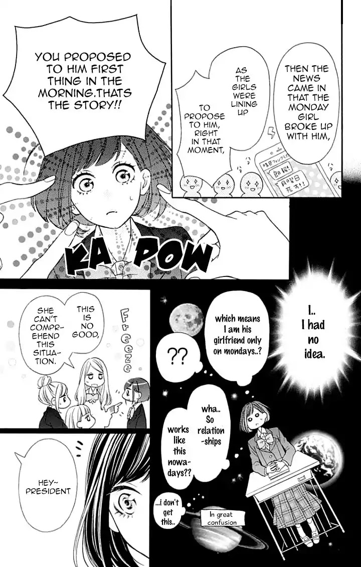 Getsuyoubi no Koibito Chapter 1 page 11 - Chapter 1: Day One