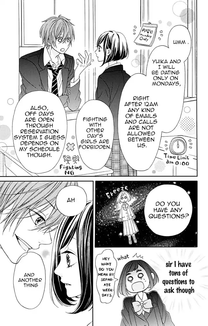 Getsuyoubi no Koibito Chapter 1 page 15 - Chapter 1: Day One