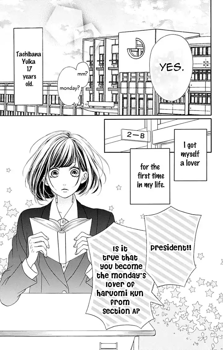 Getsuyoubi no Koibito Chapter 1 page 9 - Chapter 1: Day One
