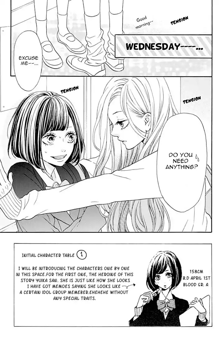 Getsuyoubi no Koibito Chapter 3 page 4 - Chapter 3: Day Three