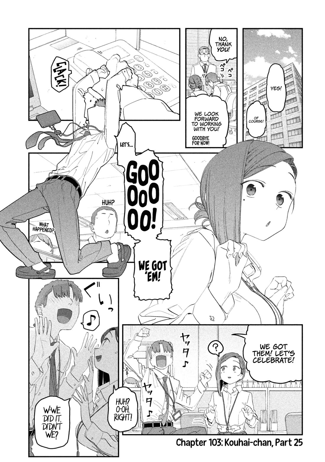 Getsuyoubi no Tawawa (Serialization) Chapter 103 page 2 - Chapter 103: Kouhai-chan, Part 25