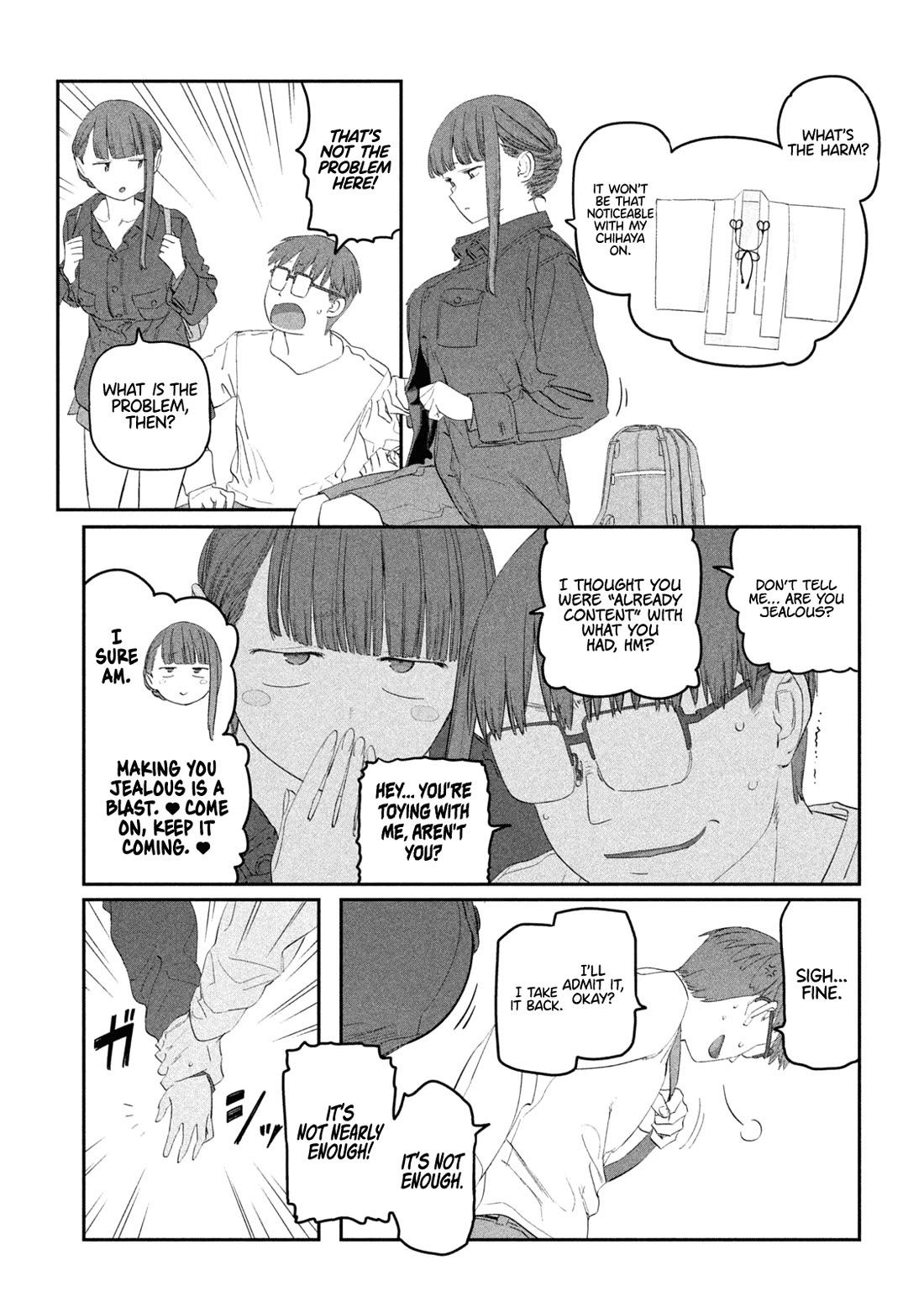 Getsuyoubi no Tawawa (Serialization) Chapter 104 page 10 - Chapter 104: Jitome-chan, Part 16