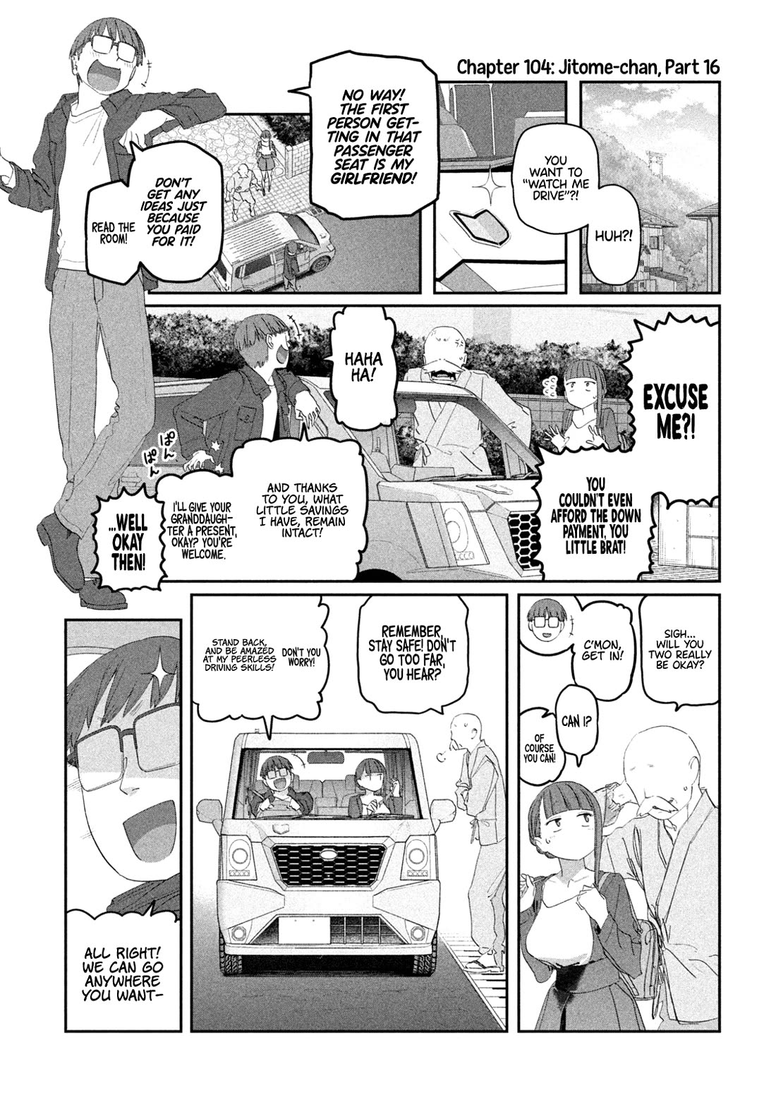 Getsuyoubi no Tawawa (Serialization) Chapter 104 page 2 - Chapter 104: Jitome-chan, Part 16