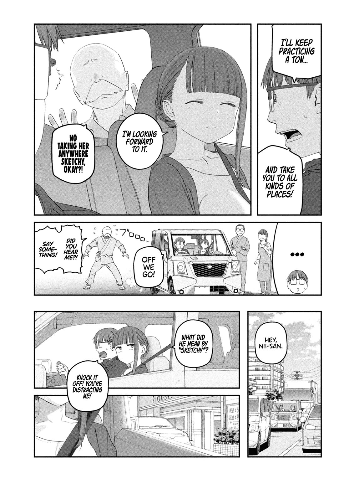 Getsuyoubi no Tawawa (Serialization) Chapter 104 page 4 - Chapter 104: Jitome-chan, Part 16