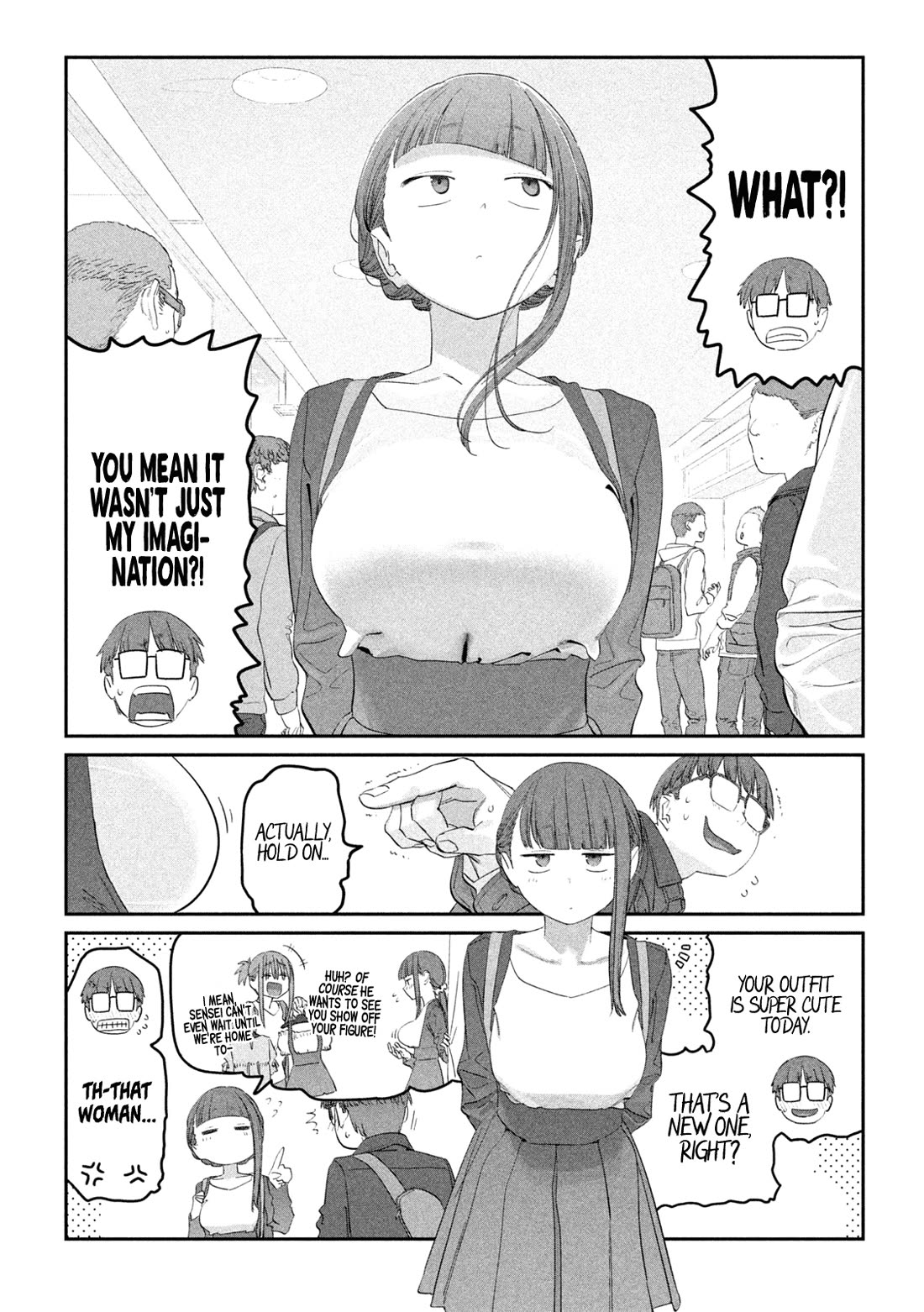 Getsuyoubi no Tawawa (Serialization) Chapter 104 page 8 - Chapter 104: Jitome-chan, Part 16