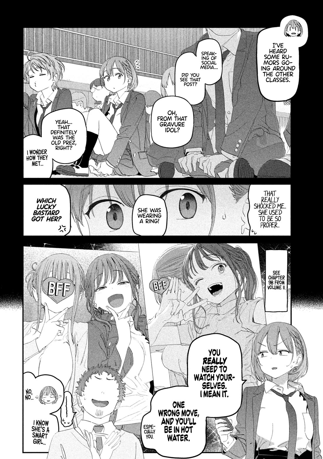 Getsuyoubi no Tawawa (Serialization) Chapter 106 page 3 - Chapter 106: Ai-chan, Part 28