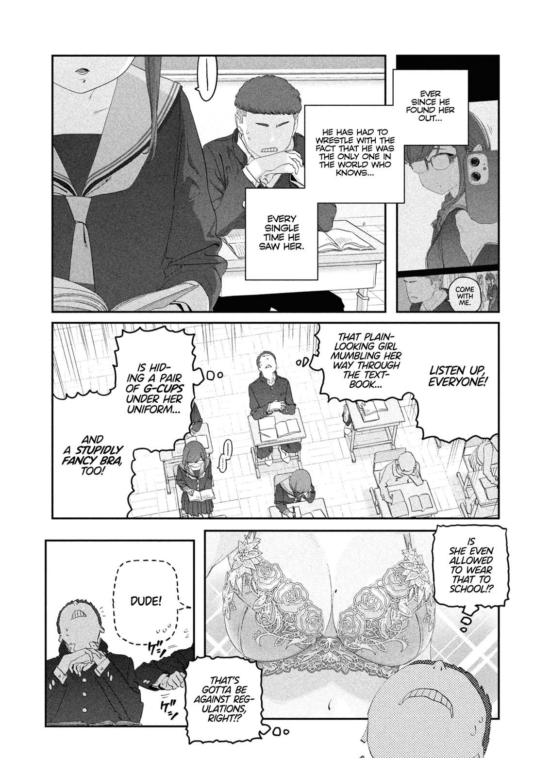 Getsuyoubi no Tawawa (Serialization) Chapter 108 page 4 - Chapter 108: Hokuro-chan, Part 2