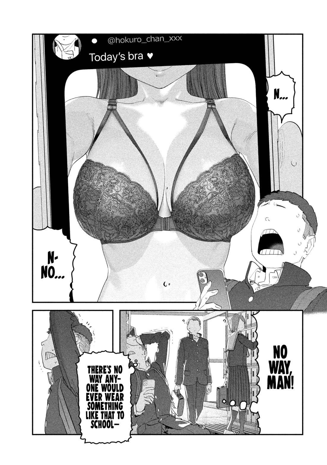 Getsuyoubi no Tawawa (Serialization) Chapter 108 page 8 - Chapter 108: Hokuro-chan, Part 2