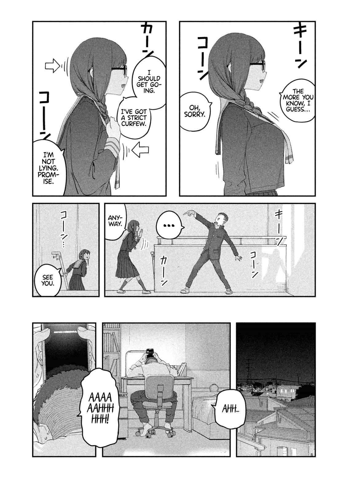 Getsuyoubi no Tawawa (Serialization) Chapter 109 page 12 - Chapter 109: Hokuro-chan, Part 3