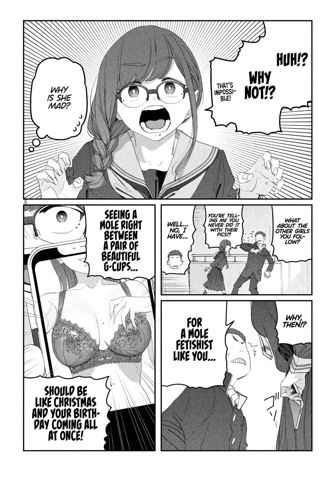 Getsuyoubi no Tawawa (Serialization) Chapter 109 page 7 - Chapter 109: Hokuro-chan, Part 3