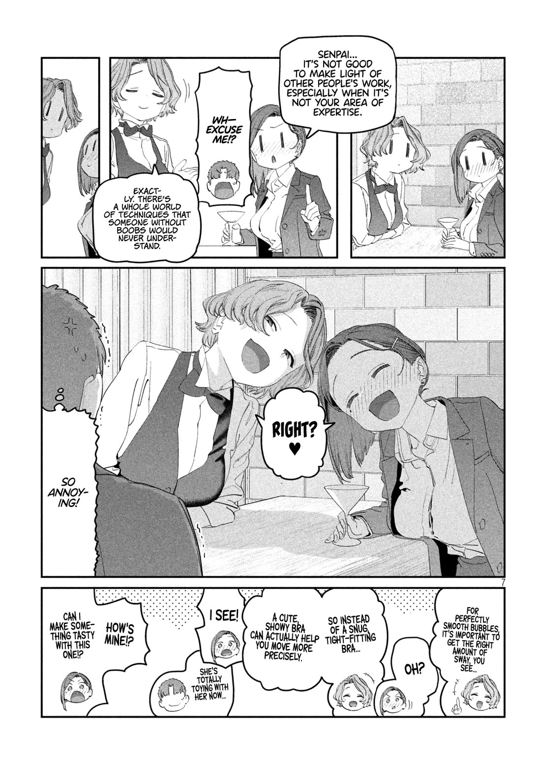 Getsuyoubi no Tawawa (Serialization) Chapter 110 page 8 - Chapter 110: Kouhai-chan, Part 26