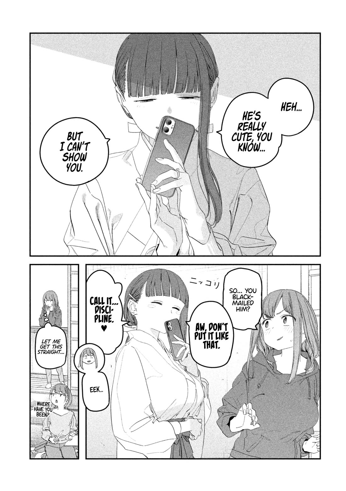 Getsuyoubi no Tawawa (Serialization) Chapter 111 page 10 - Chapter 111: Jitome-chan, Part 17