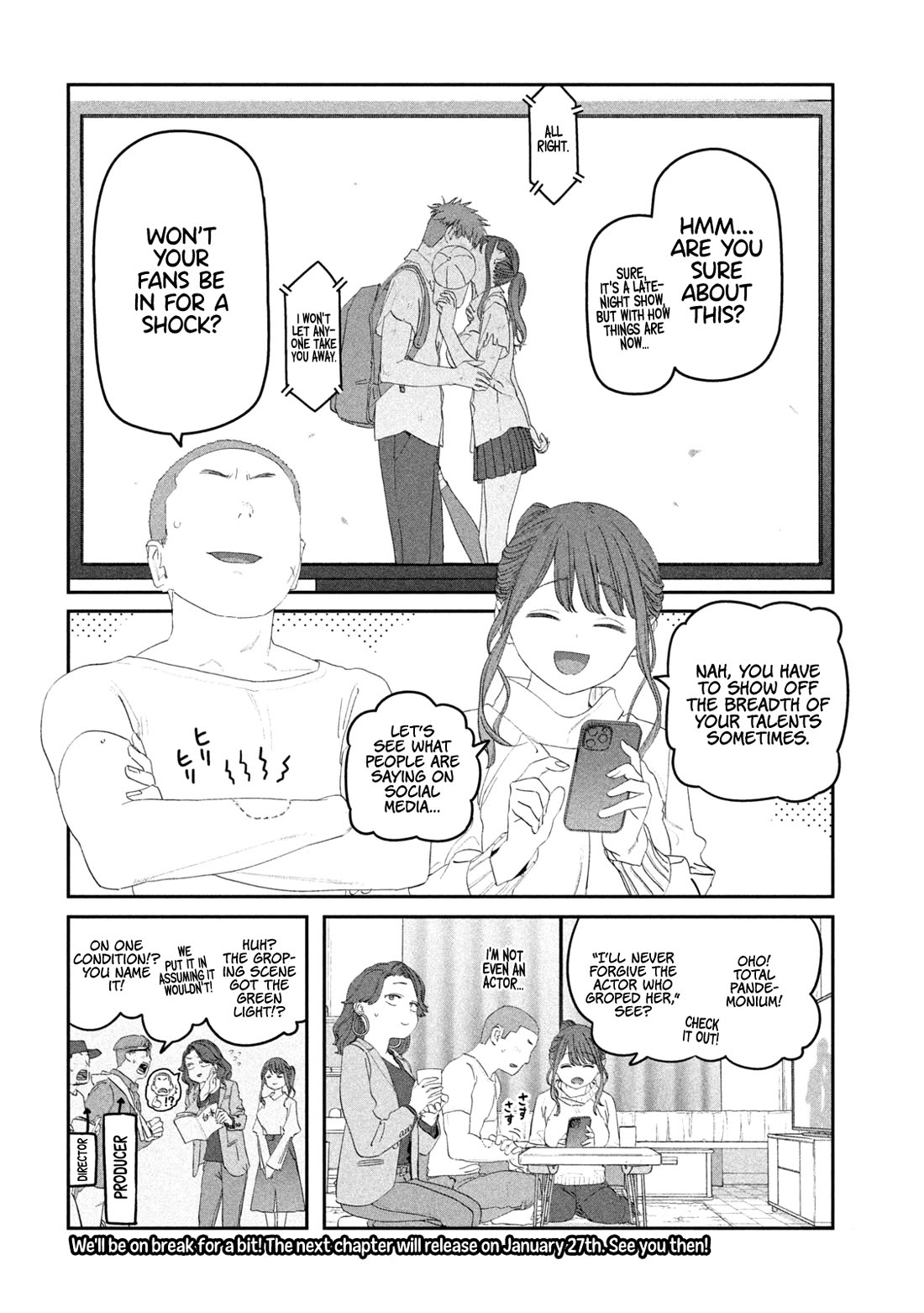 Getsuyoubi no Tawawa (Serialization) Chapter 113 page 17 - Chapter 113: Cheer-chan, Part 10