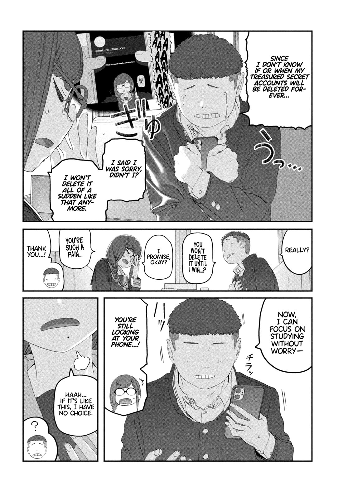 Getsuyoubi no Tawawa (Serialization) Chapter 116 page 8 - Chapter 116: Hokuro-chan, Part 5