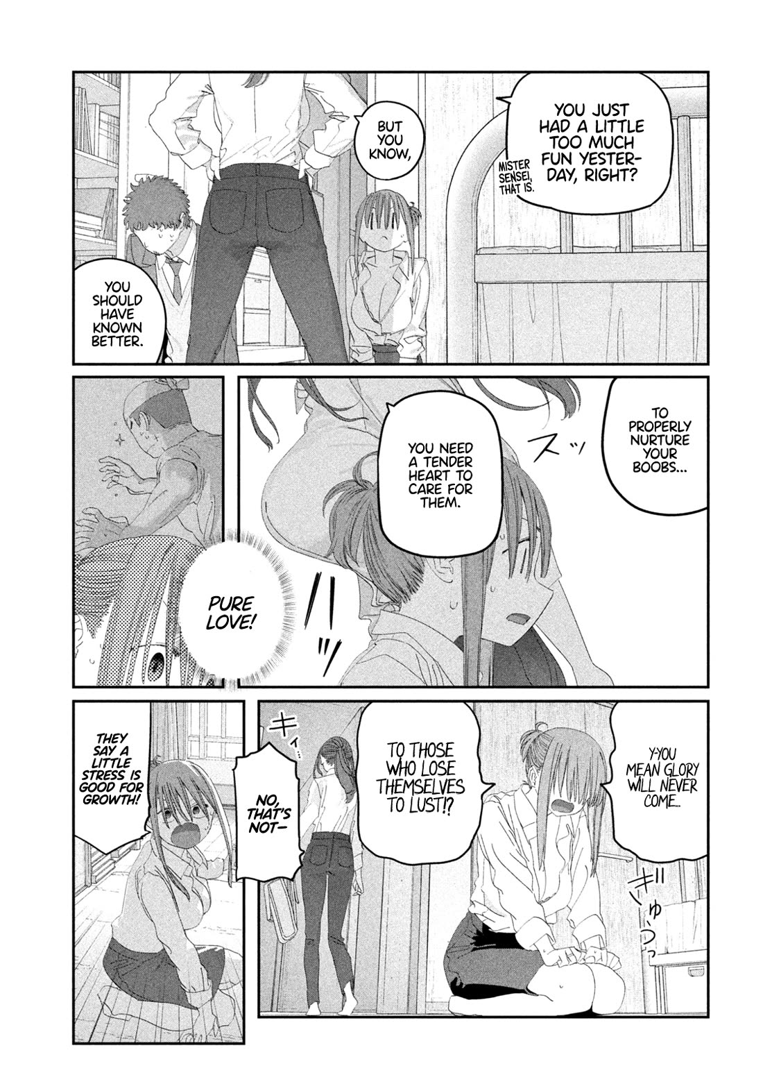 Getsuyoubi no Tawawa (Serialization) Chapter 117 page 10 - Chapter 117: Maegami-chan, Part 26