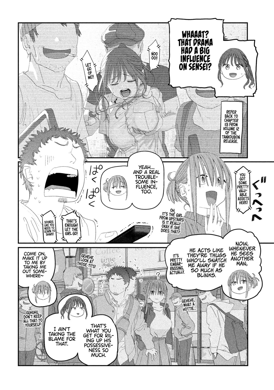 Getsuyoubi no Tawawa (Serialization) Chapter 117 page 3 - Chapter 117: Maegami-chan, Part 26