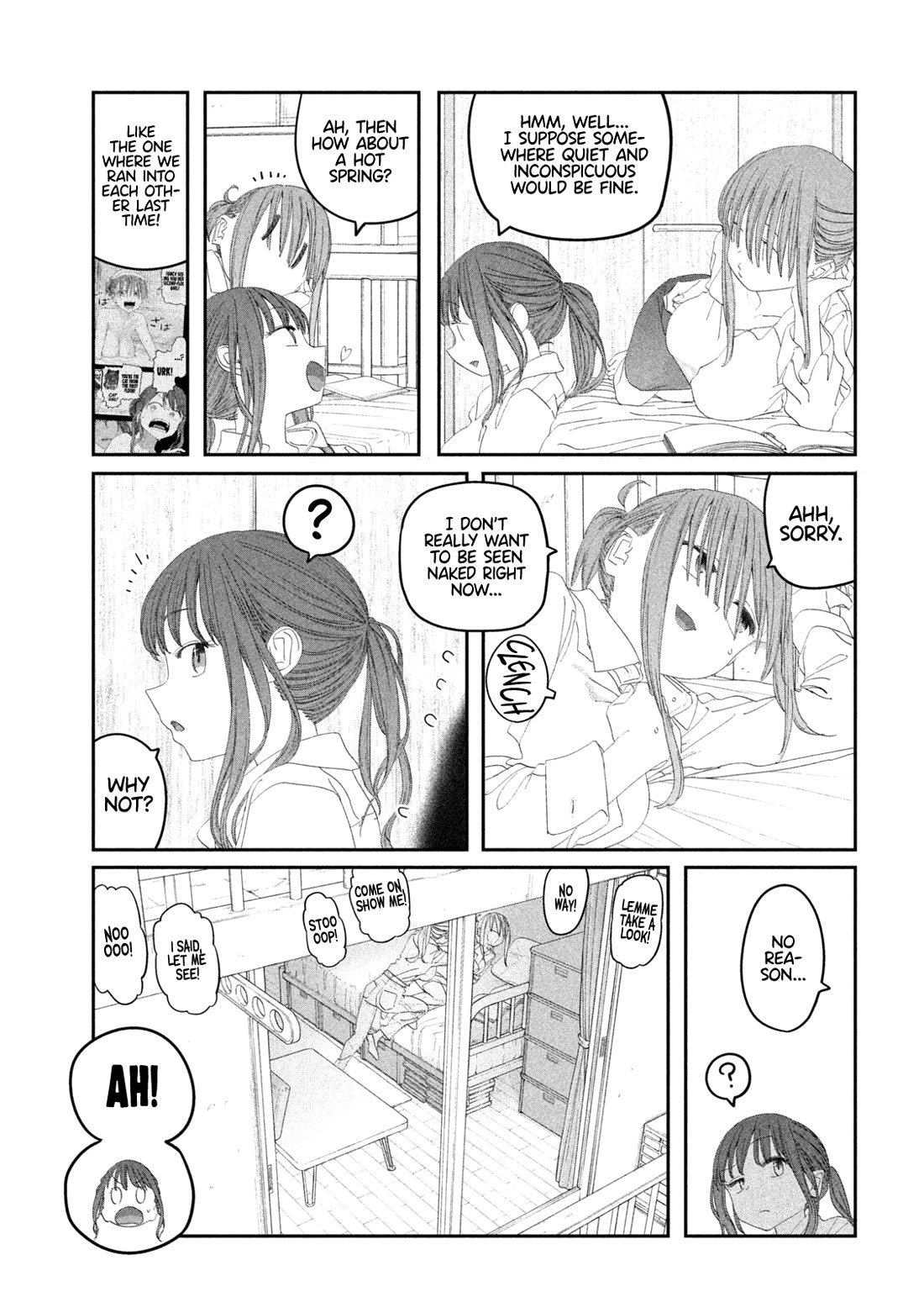 Getsuyoubi no Tawawa (Serialization) Chapter 117 page 4 - Chapter 117: Maegami-chan, Part 26