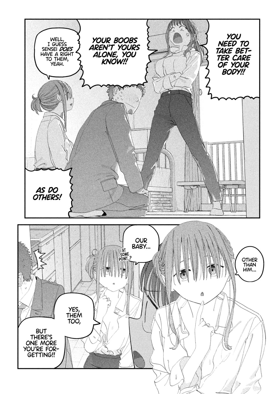 Getsuyoubi no Tawawa (Serialization) Chapter 117 page 8 - Chapter 117: Maegami-chan, Part 26