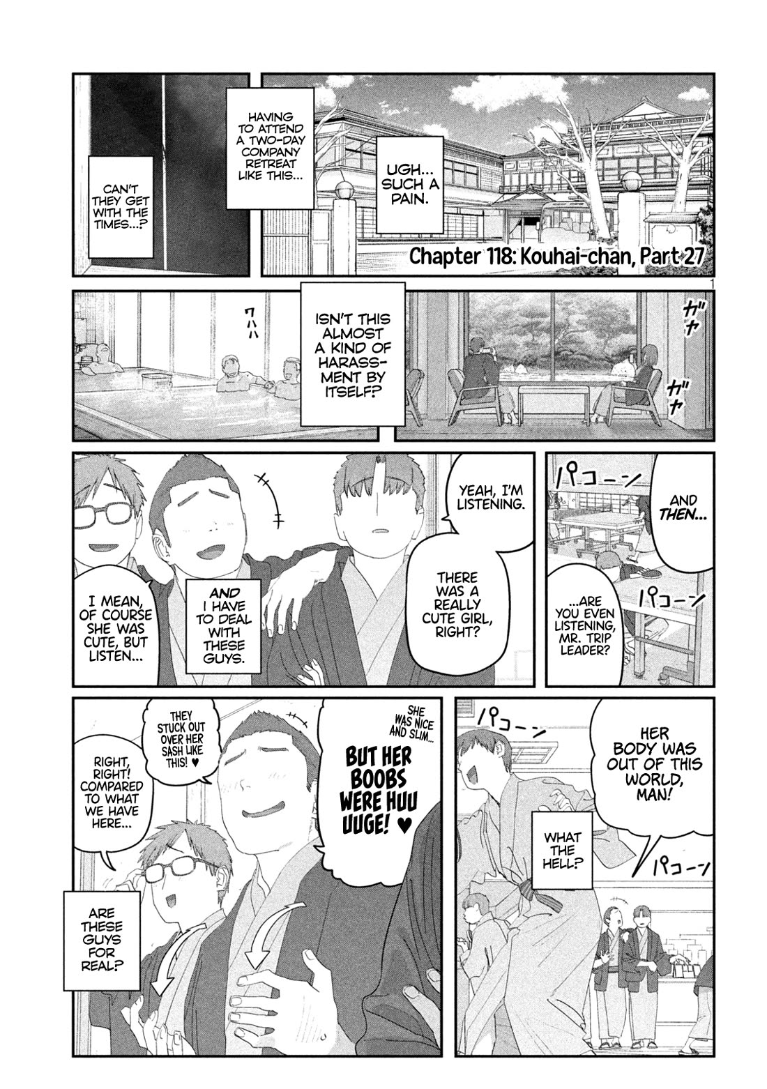 Getsuyoubi no Tawawa (Serialization) Chapter 118 page 2 - Chapter 118: Kouhai-chan, Part 27