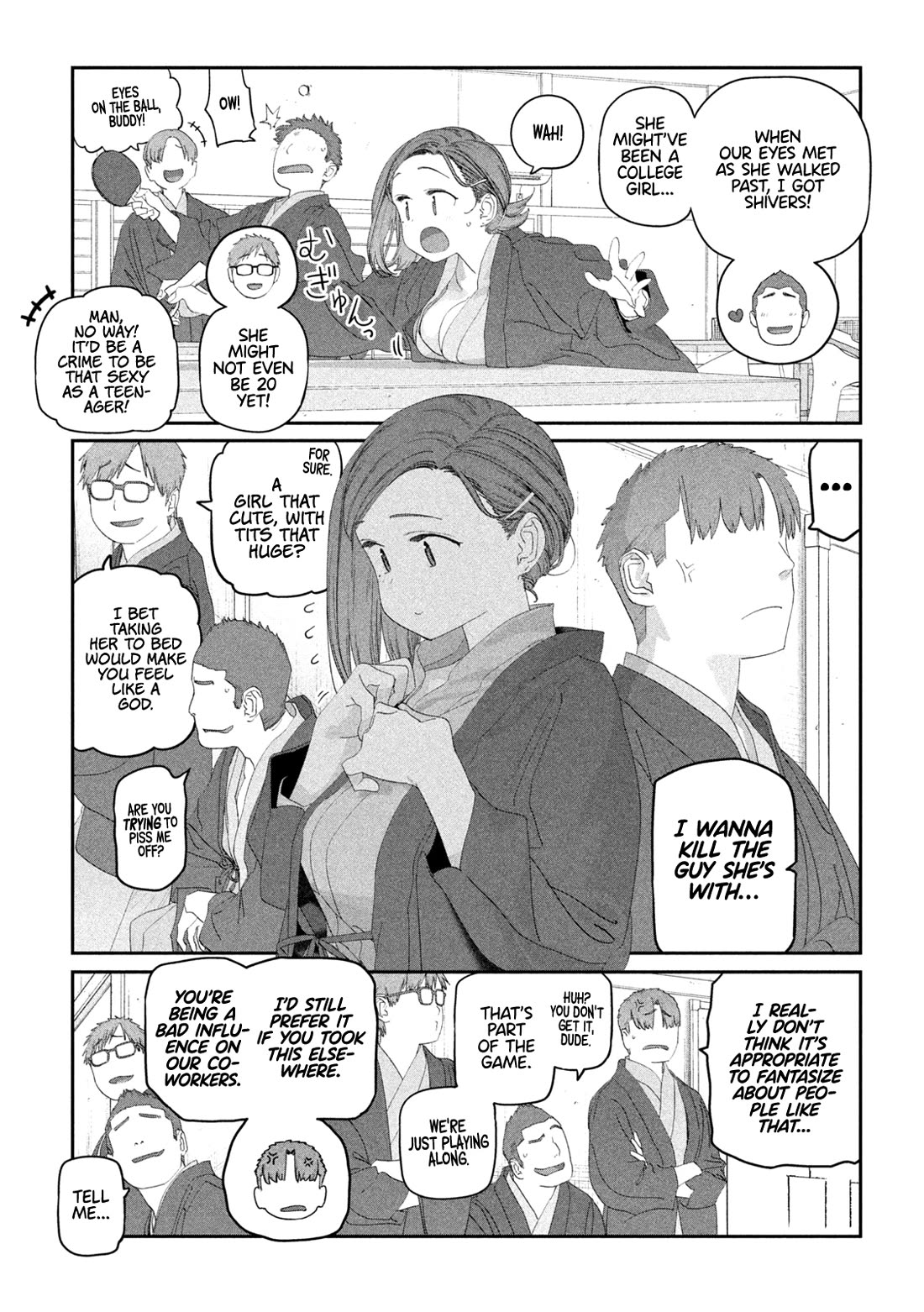 Getsuyoubi no Tawawa (Serialization) Chapter 118 page 4 - Chapter 118: Kouhai-chan, Part 27