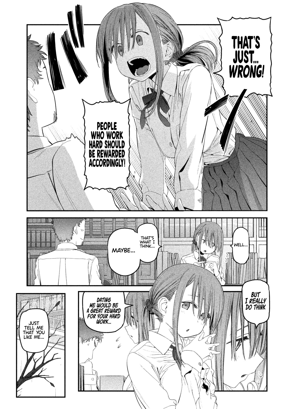Getsuyoubi no Tawawa (Serialization) Chapter 14 page 14 - Chapter 14: Maegami-chan, Part 3