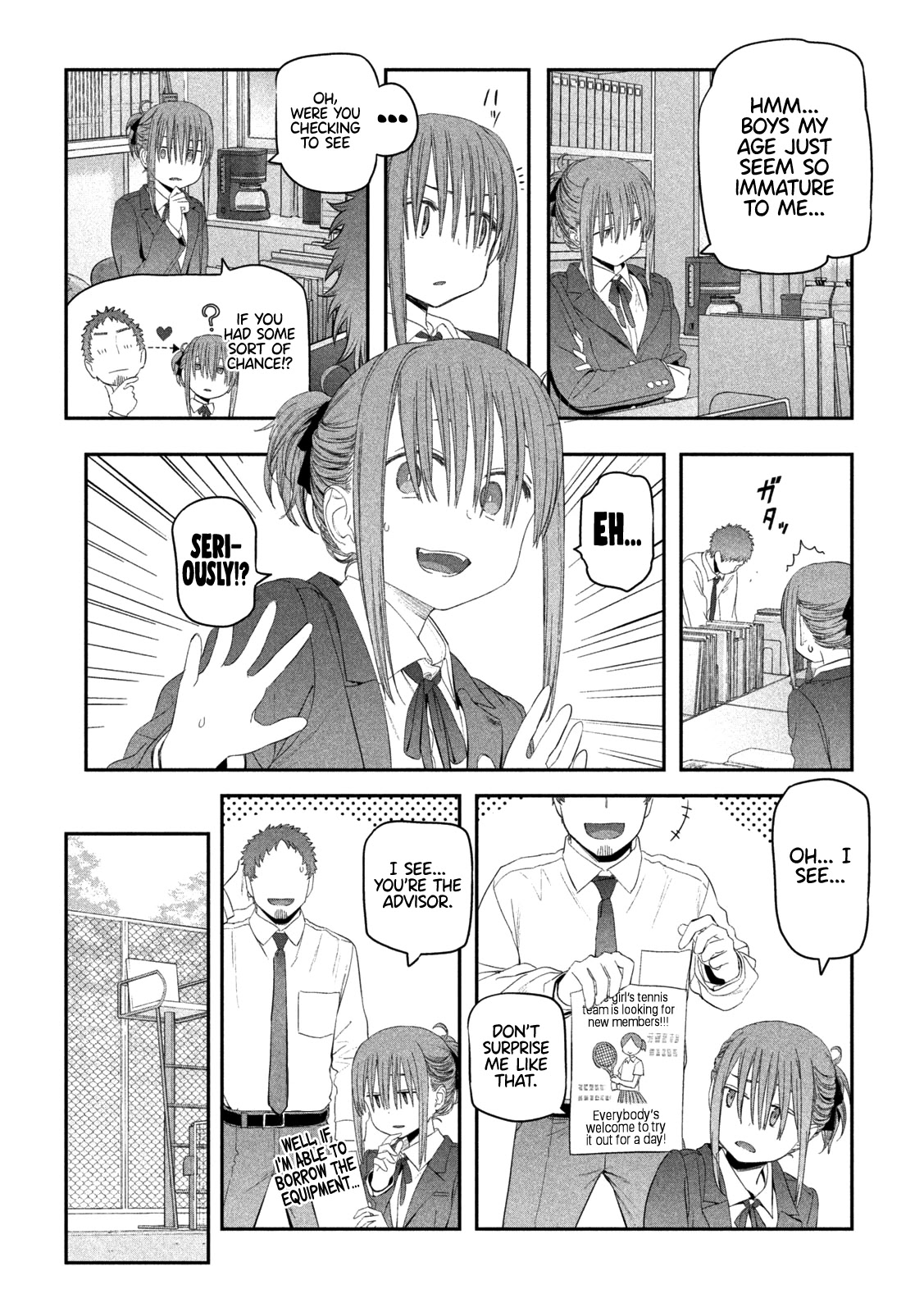 Getsuyoubi no Tawawa (Serialization) Chapter 14 page 6 - Chapter 14: Maegami-chan, Part 3